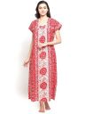 Secret Wish Womens Cotton Printed Nighty (Free Size)...