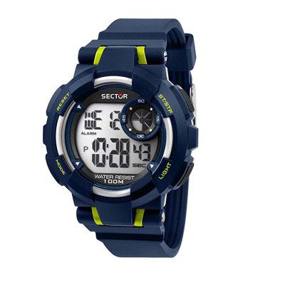 Sector EX-36 Digital Blue Mens Watch - R3251283002