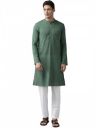 SEE DESIGN Men's Cotton Kurta Pyjama (Green_L)...
