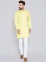 See Designs Men's cotton Kurta Pyjama (SDMDWKT21301M_ Yellow_ M)...