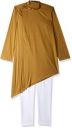 See Designs Men's Kurta Pyjama (2 Set) (SDMDWKT38201L_Khaki_Large)...