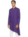 See Designs Men's Kurta Pyjama (2 Set) (SDMDWKT39601S_Purple_Small)...