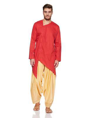 See Designs Men's Kurta (SDMDWKT304M_Maroon_M)