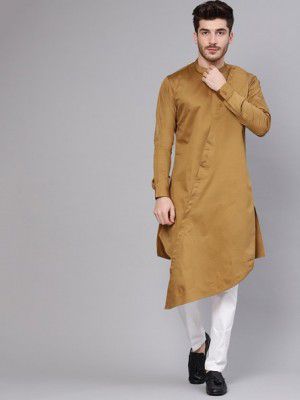 SEE DESIGNS Regular Kurta with Button Accent
