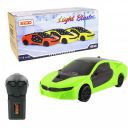 SEEDO Remote Control Battery Operated 2 Channel Light Blaster Racing Car with Colorful LED Lights, 1:18 Scale Fast RC Vehicle Toy for Kids 8+ Years (Pack of 1, Green)...