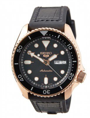 Seiko Analog Black Dial Mens Watch-SRPD76K1