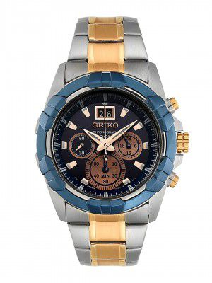 Seiko Analog Blue Dial Mens Watch-SPC227P1