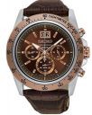 Seiko Analog Dark Brown Dial Mens Watch-SPC248P1...