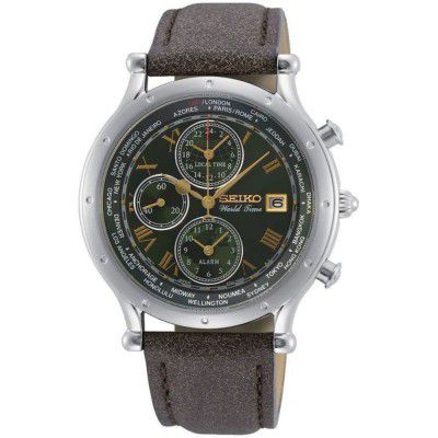Seiko Analog Green Dial Mens Watch-SPL057P1
