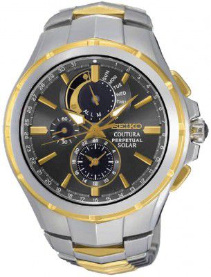 Seiko Analog White Dial Mens Watch-SSC376P9
