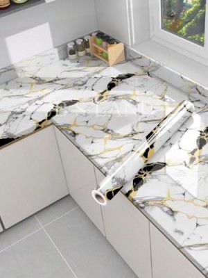 Self-Adhesive Waterproof PVC Wall Panels – Peel and Stick Vinyl Wallpaper for Ceilings, Walls, and Furniture for Kitchen, Bathroom, Bedroom, Living Room(60×200?CM (1, 79)