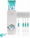 SELL MART Toothpaste holder Plastic Toothbrush Holder  (White, Wall Mount)...
