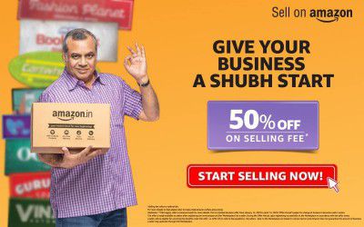 Sell on Amazon: 50% off on the selling fee + Free listing support + Free advertising credits