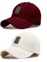 SELLORIA Acrylic - Adjustable Unisex Cap - (Pack Of 2) Multicolour...