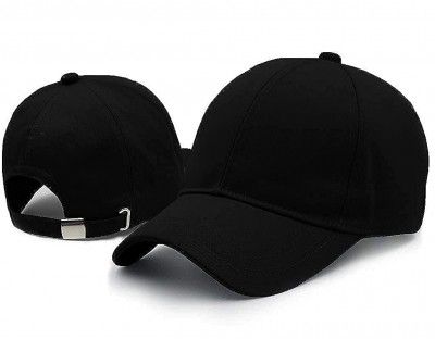 SELLORIA Plain Baseball Sport Cap Men's Baseball Head Hat Stylish All Sports Caps with Adjustable Strap Pack of 1