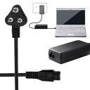Sellrito 1.5M Black 3 Pin Laptop Power Cable Universal Replacement for Laptop Charger Adapter Power Cord...