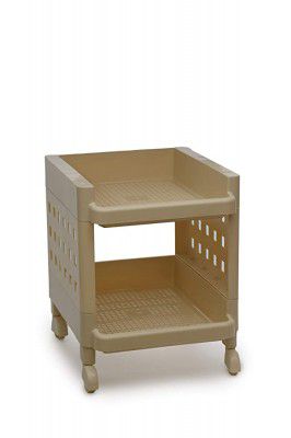 Selvel Plastic Storage Buddy 2-Tier Multipurpose Utility Racks 