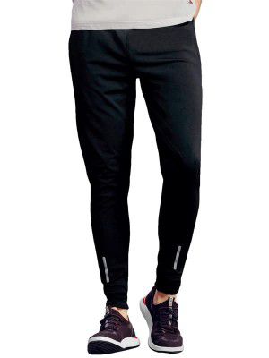 Selvia Mens Solid Lycra Full Elastic Jogger Track Pant