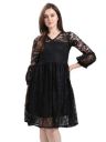 Selvia Women Knee Length Dress...
