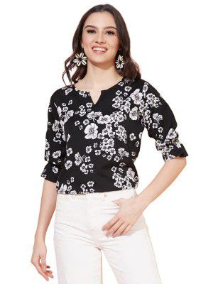 Selvia Womens Crepe Regular Top