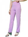 Selvia Women's Knitted Lycra Straight Trouser...