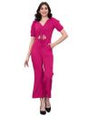 Selvia Women's Lycra Knitted Regular Fit Jumpsuit...