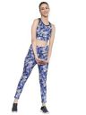 Selvia Womens Printed Lycra Spandex Fitness/Gym/Yoga/Sports Wear Set...