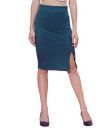 Selvia Women's Side Slit Sheath Skirt...