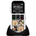 senior world easyfone Star Phone Cum Safety Device for Seniors with 20+ senior citizen friendly features Photo Speed Dial, App based Remote access, Loud sound, Dock charger,10 Days Battery Backup...