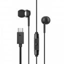 Sennheiser CX 80U in-Ear Headphones with in-line One-Button Smart Remote – Black...