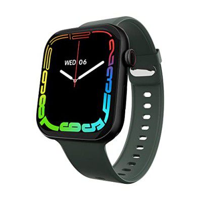 SENS EDYSON 3 PRO with 1.85 Display, BT Calling, Wireless Charging & 200 + Watch Faces Smart Watch (Pine Green)