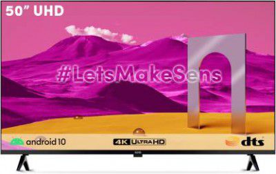 SENS Pikaso 127 cm 50" Ultra HD (4K) LED Smart Android TV SENS50WASUHD
