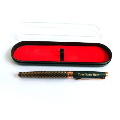 Sensy Gifts Metal Personalized Pen With Name Engraved