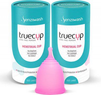 senziwash Large Reusable Menstrual Cup  (Pack of 2)