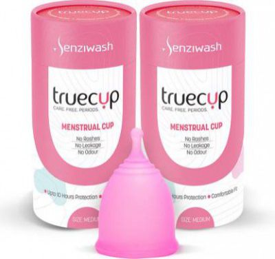 senziwash Medium Reusable Menstrual Cup  (Pack of 2)