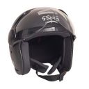 Sepia ABS Muscle Rider Open Face Helmet (Matt Black, Medium)...