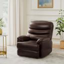 Solimo Serpens Single Seater Recliner (Brown, Leatherette)...