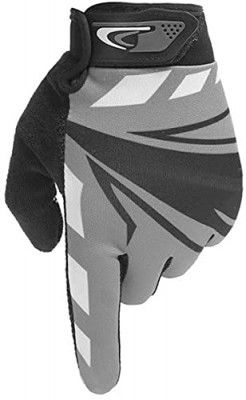 serveuttam Leosportz Cool Biker Motocross Stretchable Gloves Driving Gloves (Grey)