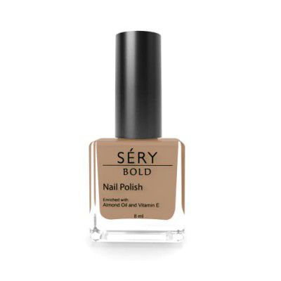 SERY BOLD Nail Polish| Quick Dry, with Almond Oil, Vitamin E – Latte MNP-22