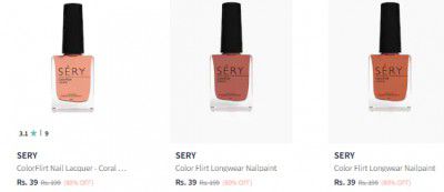 Sery Make up & Accesories Upto 80 Off | Start ₹39