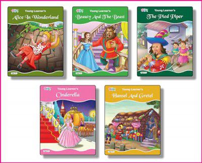 Set 1 - 5 Fairy Tales for young readers.