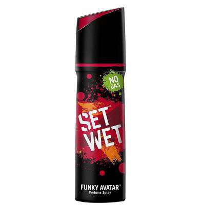 Set Wet Funky Avatar No Gas Deodorant, 120 ml