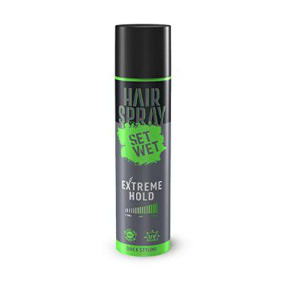 Set Wet Hair Spray for Men Extreme Hold 200ml