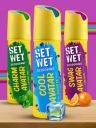 Set Wet Men Set of Cool - Charm & Swag Avatar Deodorant Body Spray Perfume - 150 ml Each...