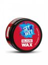 Set Wet Men Strong Hold Shine Look Glaze Hair Wax - 60 g...