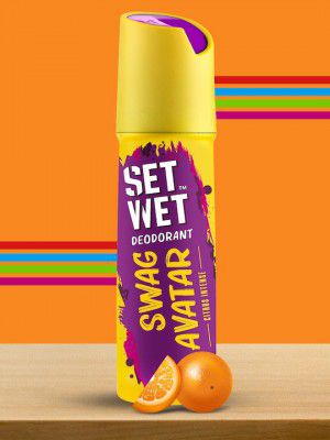 Set Wet Men Swag Avatar Deodorant & Body Spray Perfume - 150 ml