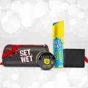 SET WET Styling Gift Kit For Men- Clay Wax(60g)+Cool Avatar Deo (150ml) + Wallet...
