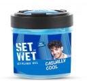 SET WET Styling Hair Gel for Men - Casually Cool for Medium Hold & High Shine,No Alcohol Hair Gel  (250 ml)...