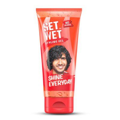 Set Wet Styling Hair Gel for Men - Shine Everyday, 50gm