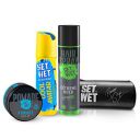 SET WET Styling Kit- Cool Avatar Deodorant for Men 150ml, Pomade 60g, Extreme Hold Hair Spray for men 200ml + Ranveer Singh Signed Pouch...